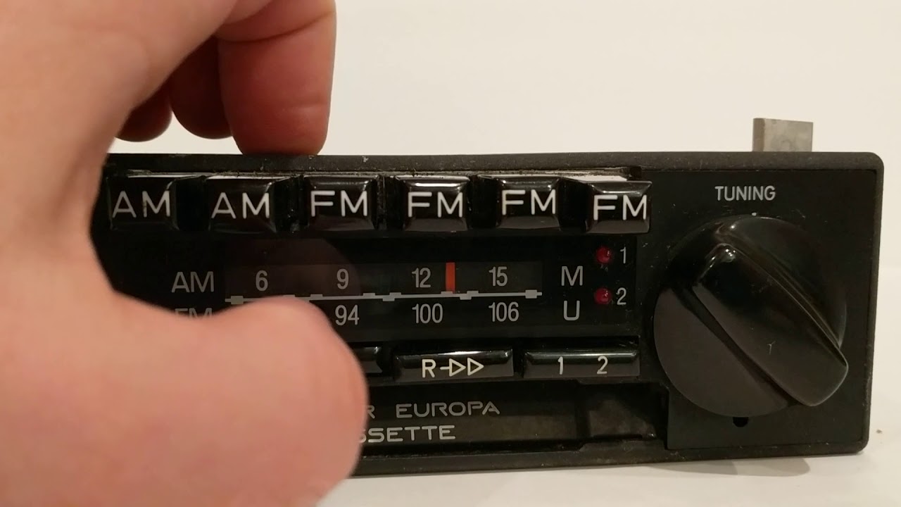 Becker Autoradio Europa cassette, Model 599