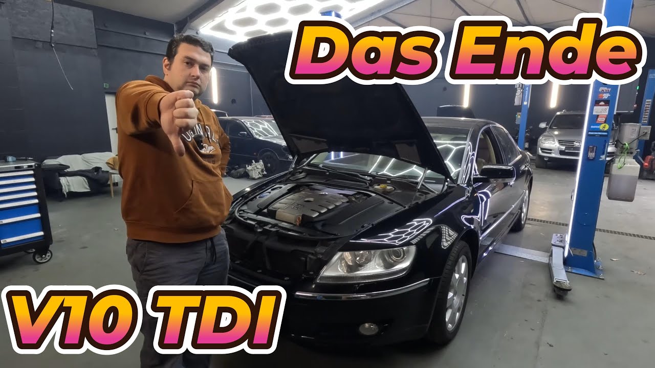 Kapitaler Motorschaden am V10 TDI - woran hat es nun gelegen? VW Phaeton