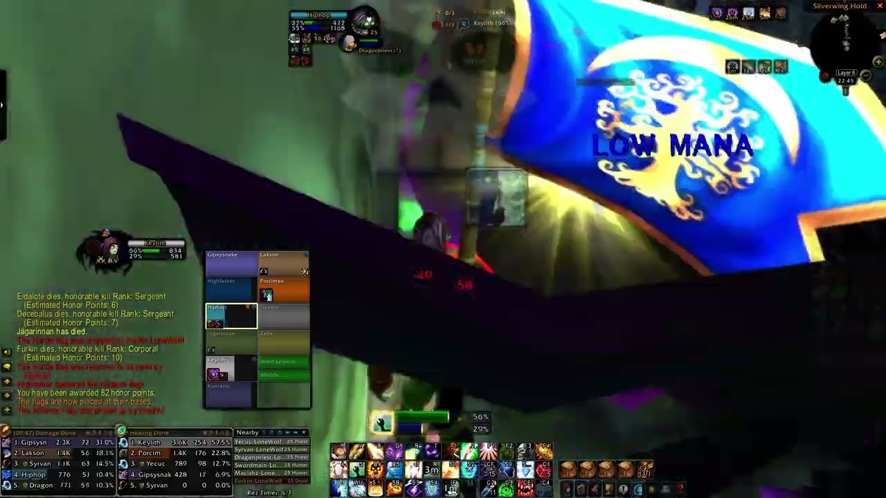 Warsong Gulch BG #4 | Disc Priest PoV | SoD PvP