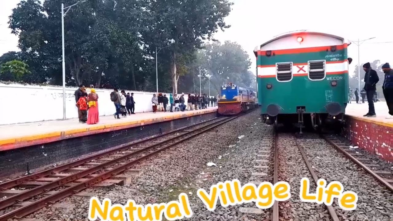 Rangpur Express Nilsagar Express Rupsa Express Panchagarh and Barendra Express in Nator Station.