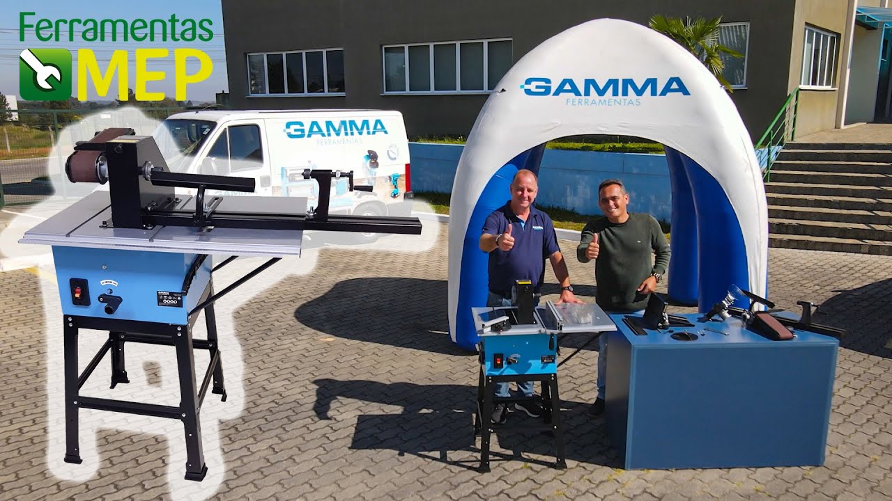 Multifunção Gamma V3 Serra - Fura- Tupia - Lixa Disco Cinta - Esmeril - Torno