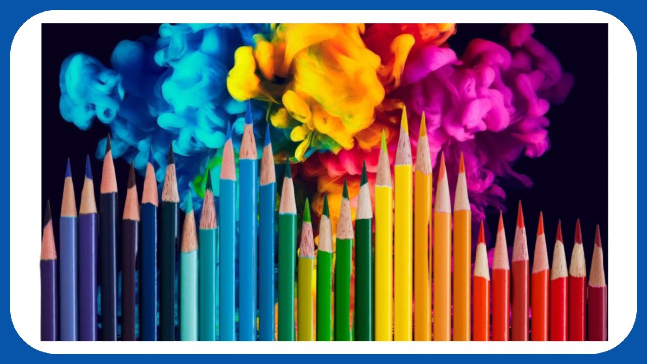 Find The Rainbow In Prismacolor Pencils