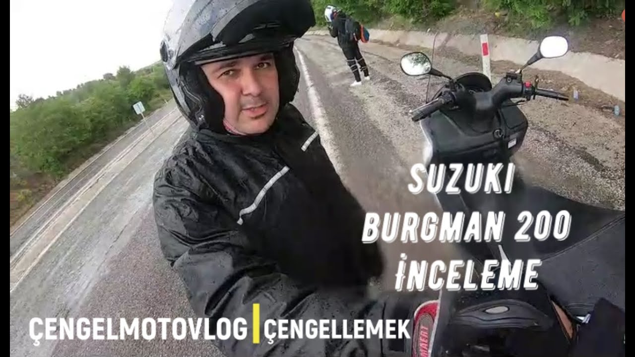 Yollardaki Motorcular - Suzuki Brugman 200 inceleme - Çankırı ılgaz yolu #ikitekeruzunyol