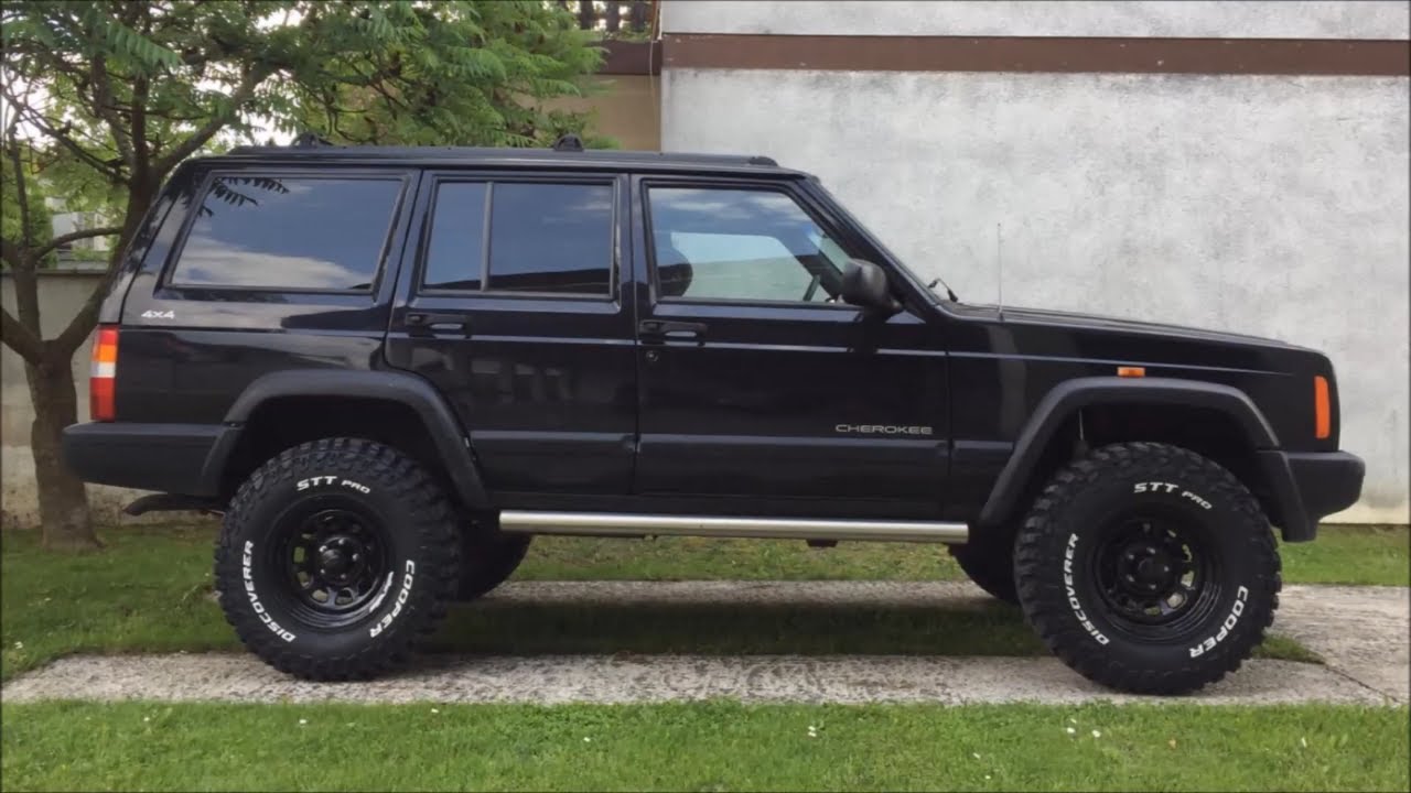 XJ Jeep transformation - Rusty's lift kit, wheels & tires