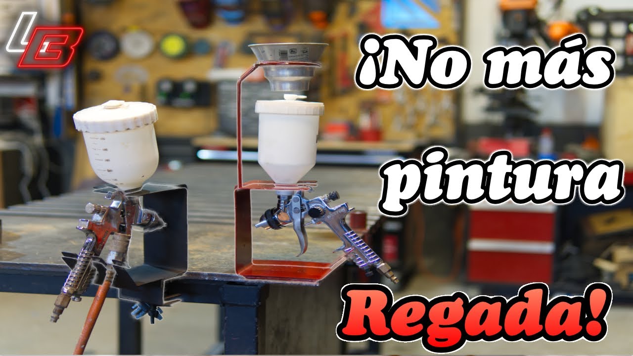 SOPORTE MAGNÉTICO 🧲 para pistola de pintura 👨‍🎨🎨 || Los Bestauradores