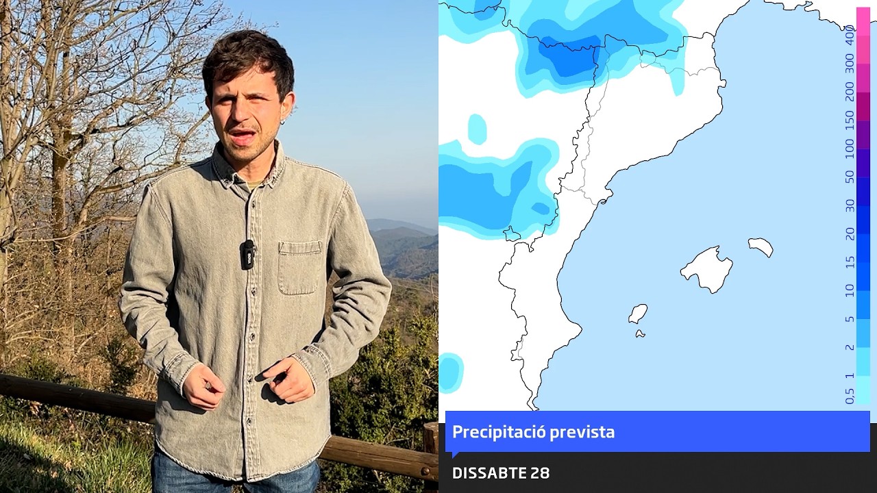 L’anticicló començarà a debilitar-se a partir del cap de setmana