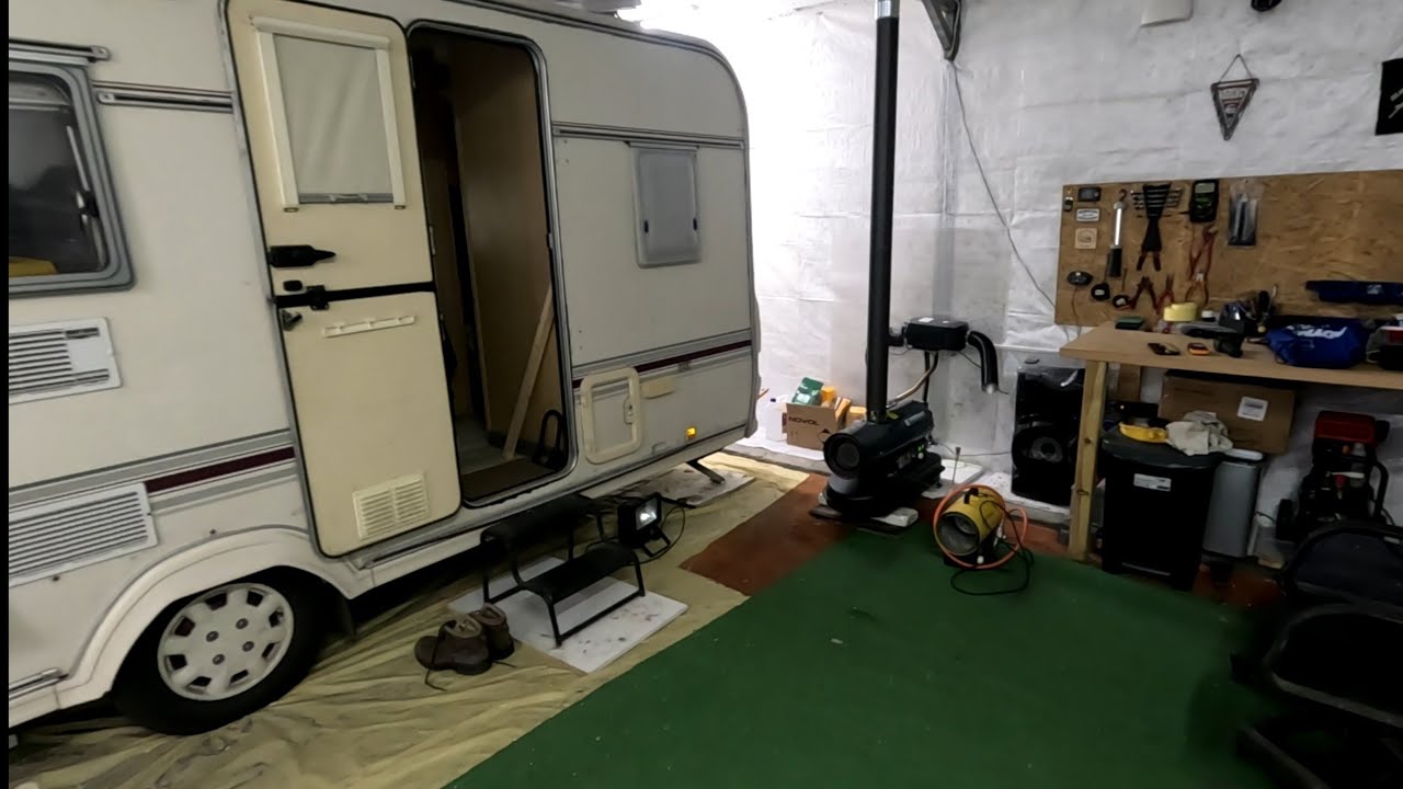 #54 Nagrzewnica PowerMat 30KW - testy. Ogrzewanie garażu.