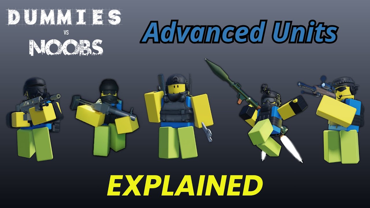Explaining Advanced Units of Dummies vs Noobs. Statistic Showcases, & Tips For Countering Them!