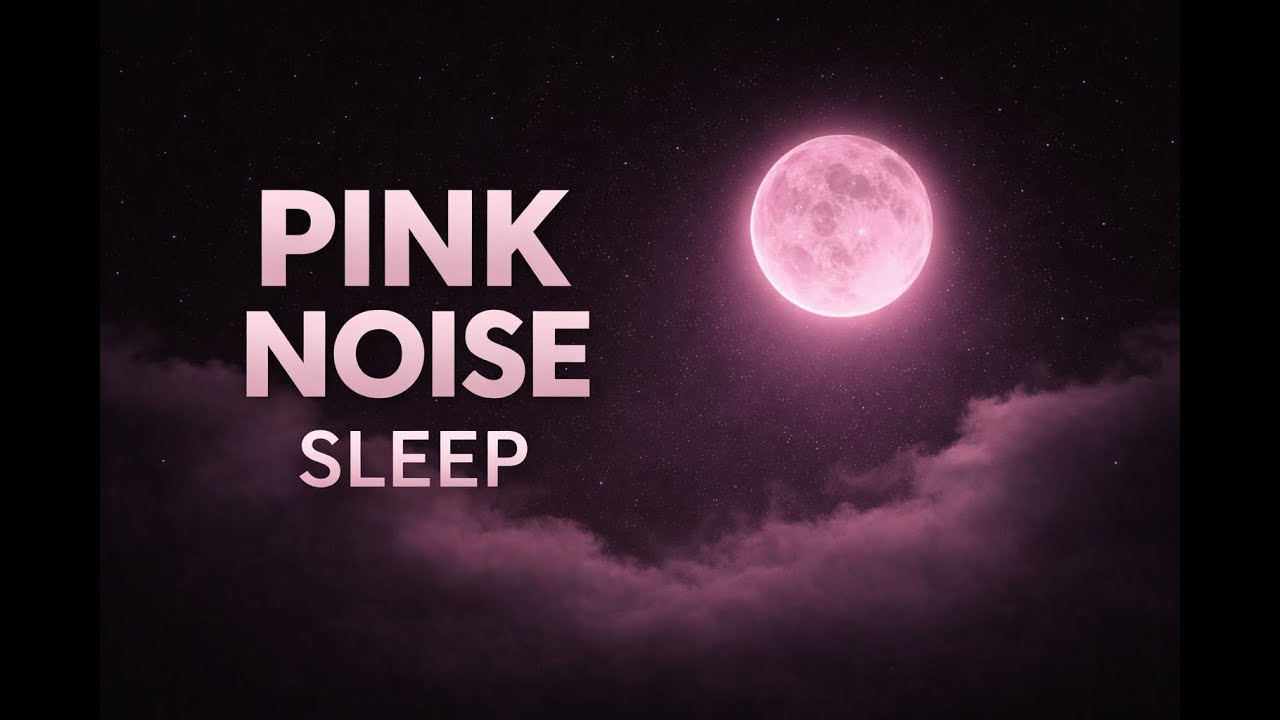 Pure Pink Noise for Sleep & Focus 💤 10 Hours | Clean, Steady Sound