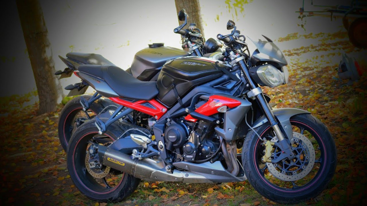 brico n°5 : comparo son origine/arrow street triple 675r 2013