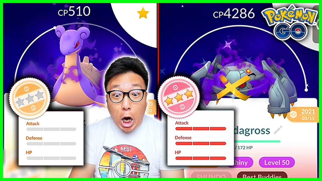 The World&rsquo;s Rarest Shadow Shiny Pokemon Caught in Pokemon GO