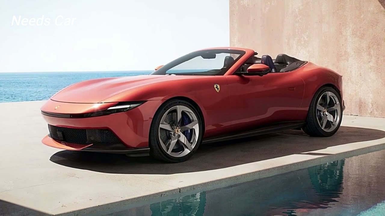 Новый Ferrari Amalfi Spider: потрясающий преемник Roma от Maranello переосмысливает элегантность ...