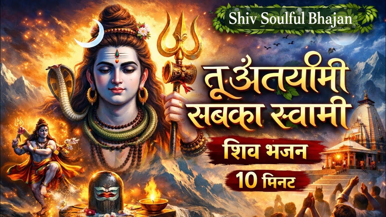 🌼 तू अंतर्यामी सबका स्वामी | Soulful Shiv Bhajan | Powerful Shiv Bhajan | Shiv Song| Devotional Song