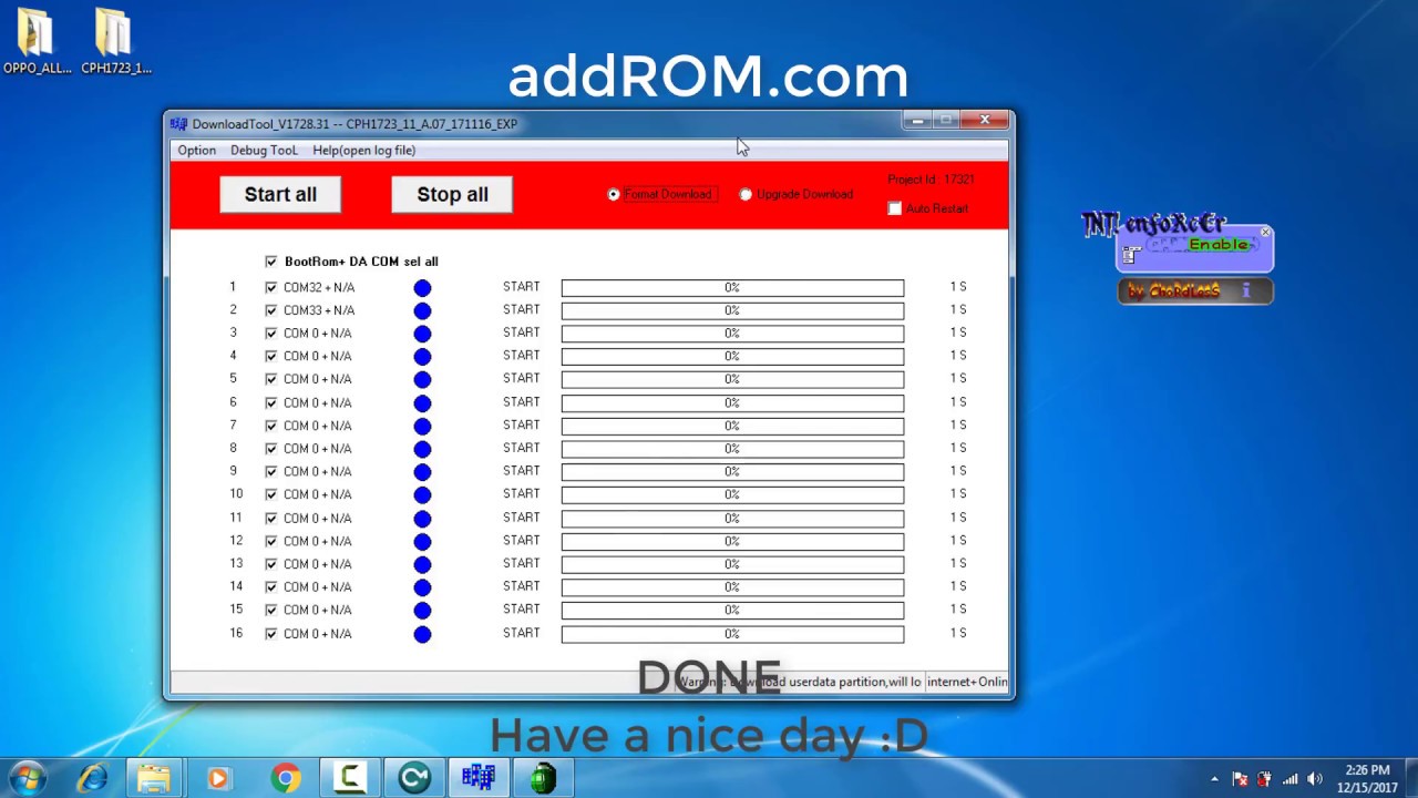 How to activate new OPPO tools (DownloadTool and MsmDownloadTool)