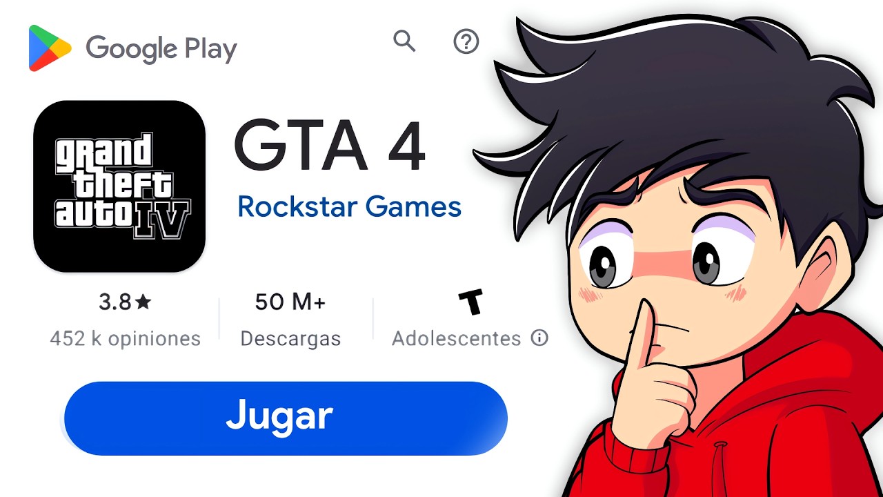 Probé GTA 4 en mi CELULAR