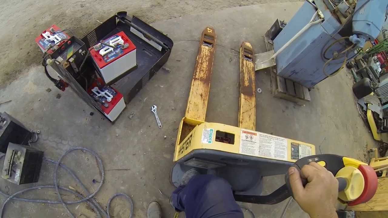 Equipment Repair: Pallet Jack Batteries