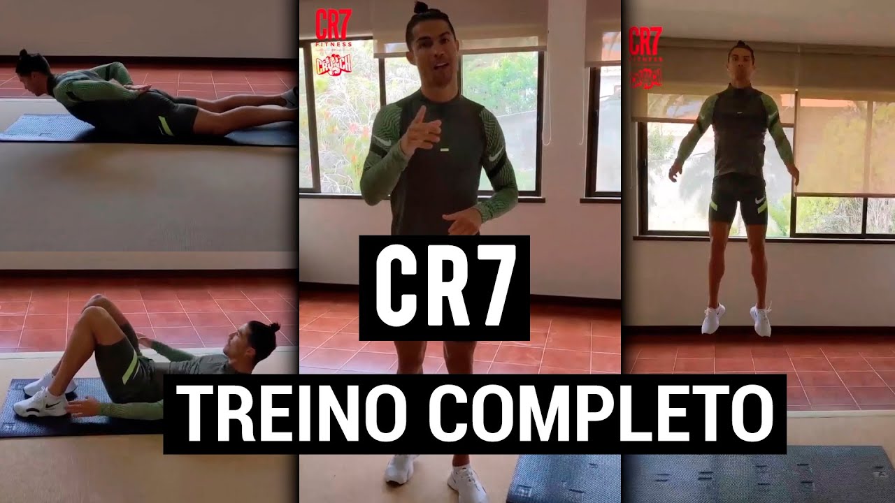 Cristiano Ronaldo Mostra sua Rotina de treinos