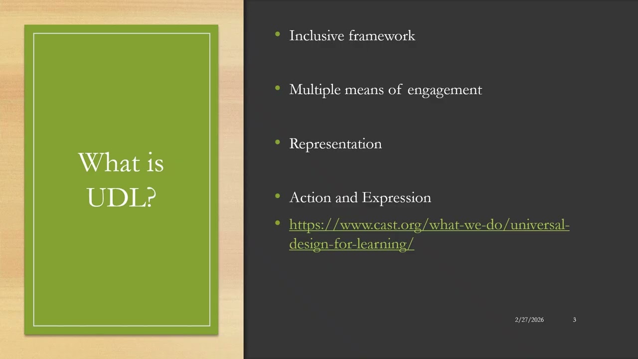 Emotional Intelligence in a UDL Classroom