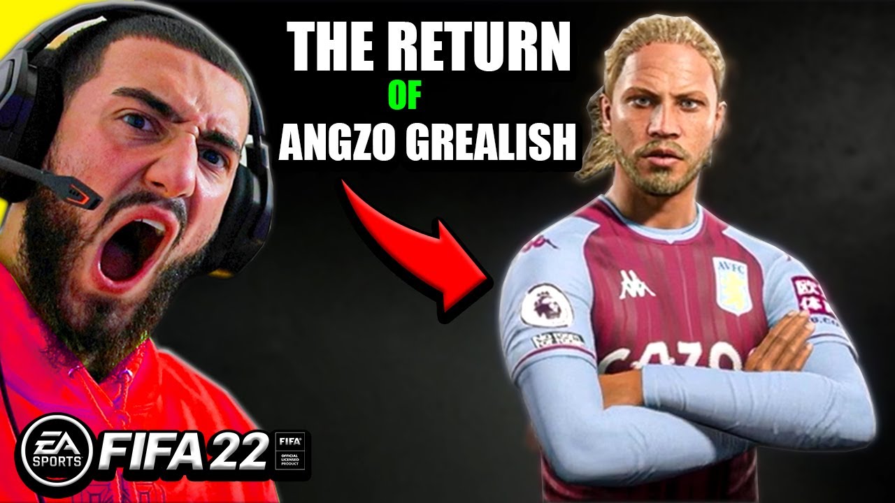 THE RETURN OF ANGZO GREALISH..🔥 - FIFA 22 PLAYER CAREER MODE! #1