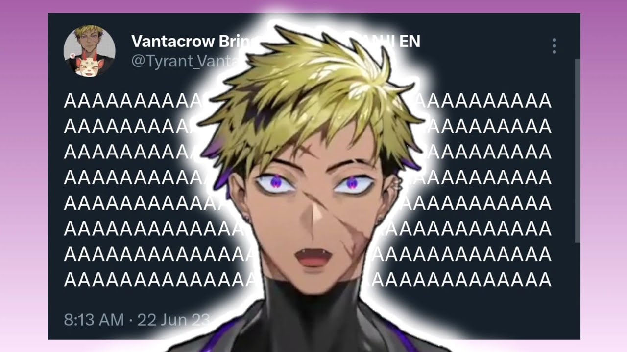 VANTACROW talking about KRISIS's first tweets