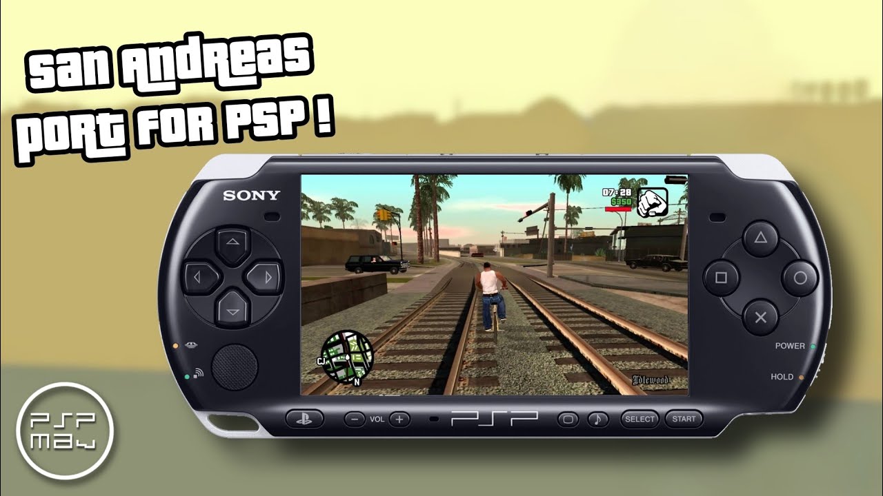 New Port : GTA San Andreas on the PSP !