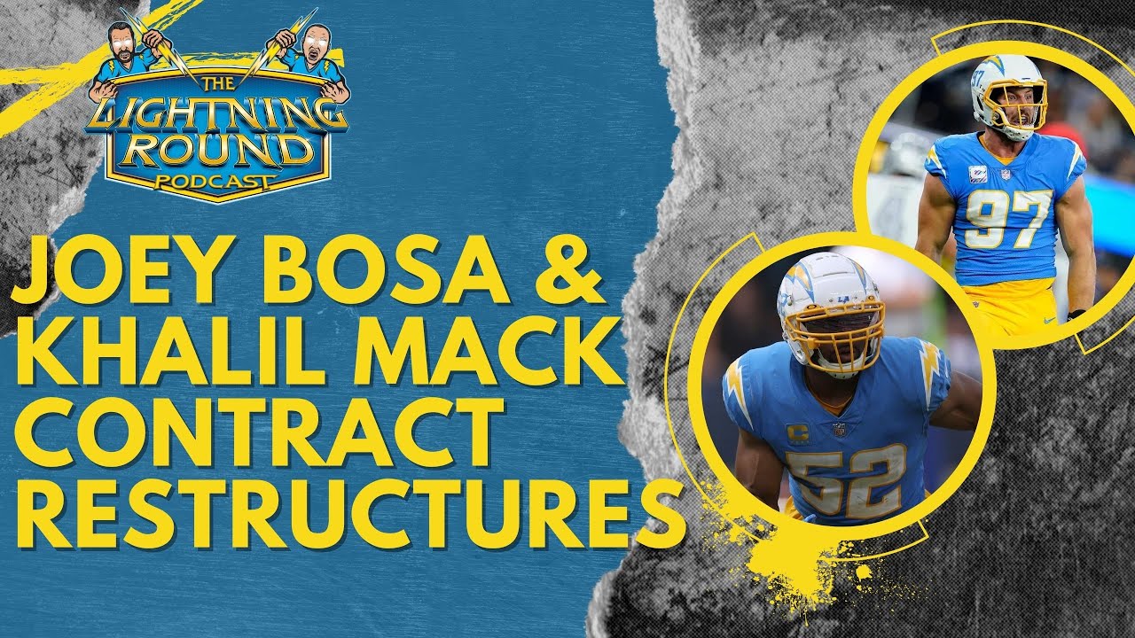 Joey Bosa and Khalil Mack Restructures