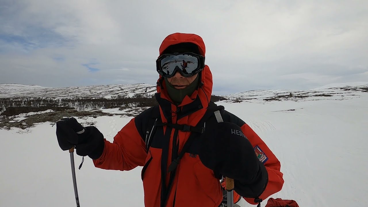 Femundsmarka med ski og pulk - april 2021