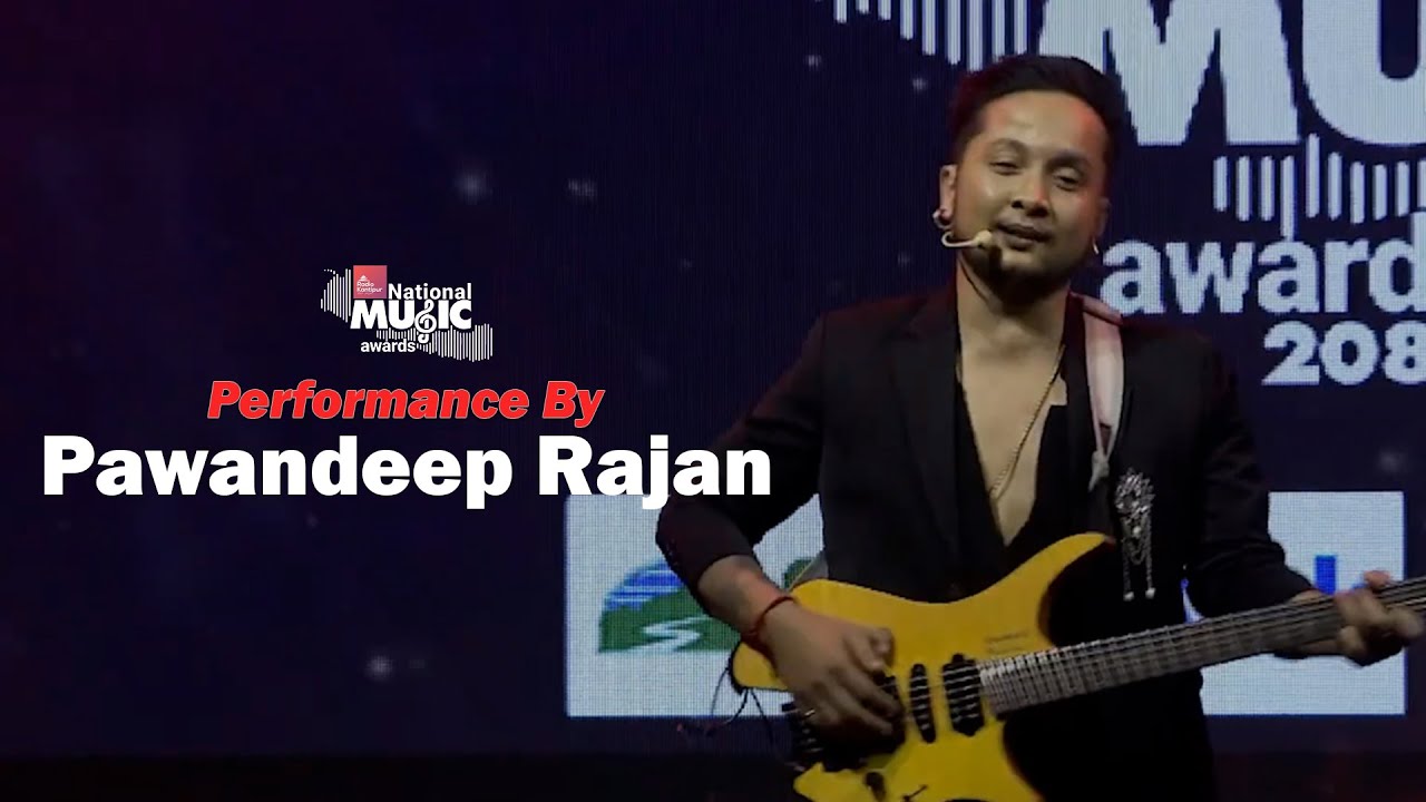 Live Performance By Pawandeep Rajan | National Music Award 2081 B.S