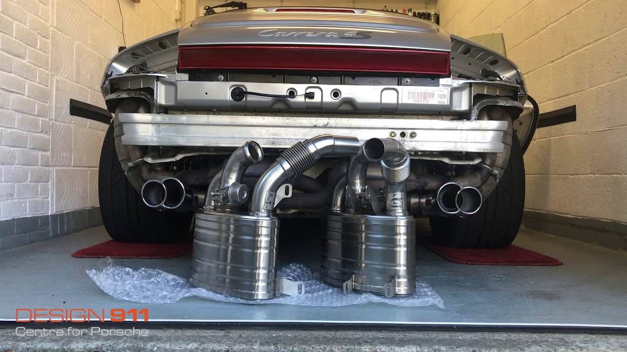 Распаковка глушителя DesignTek Valvetronic Exhaust Muffler / Silencer