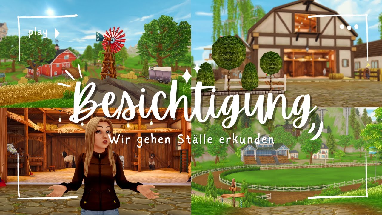 We're going to visit the stables 🌼| Starstable realistic roleplay [GERMAN] Tessa Young