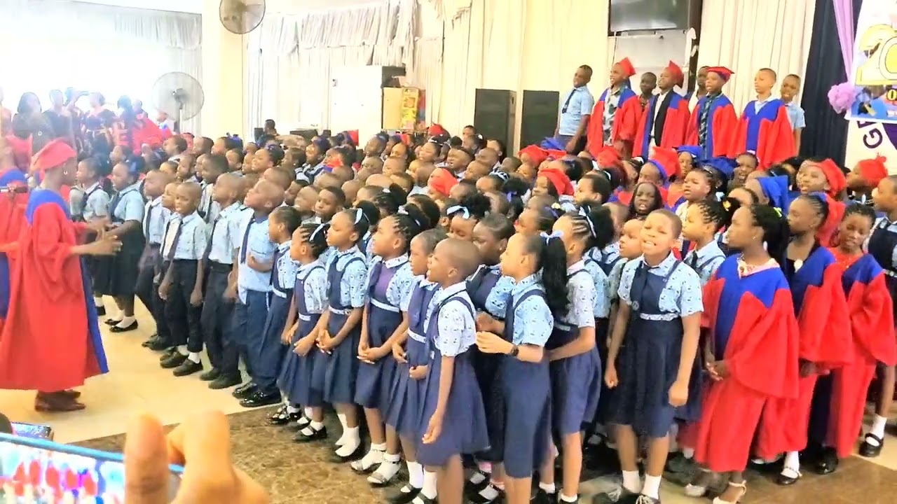 My son's graduation ceremony living word academy.