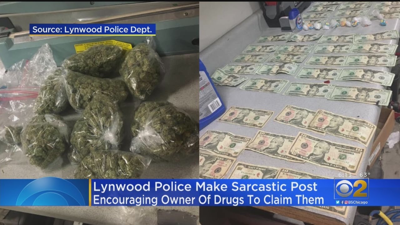 Police Ask Weed Owner To Come Forward