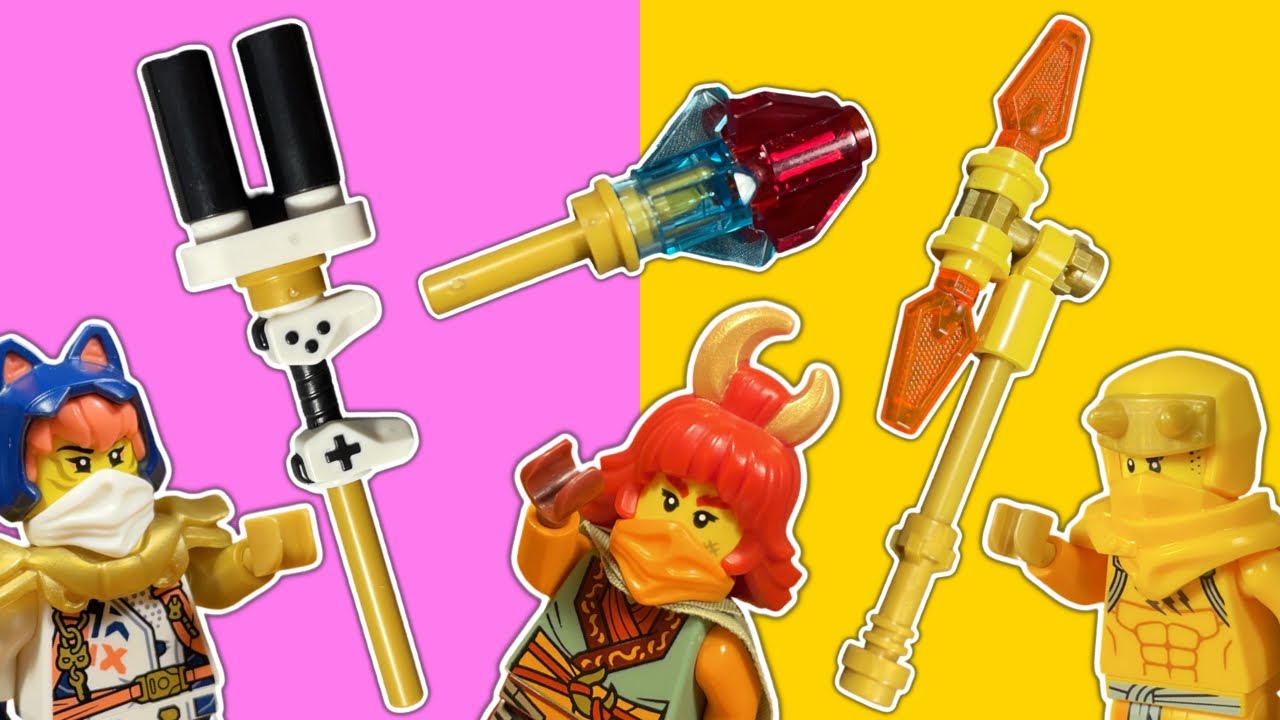 I Made 10 Custom Lego Ninjago Weapons 2