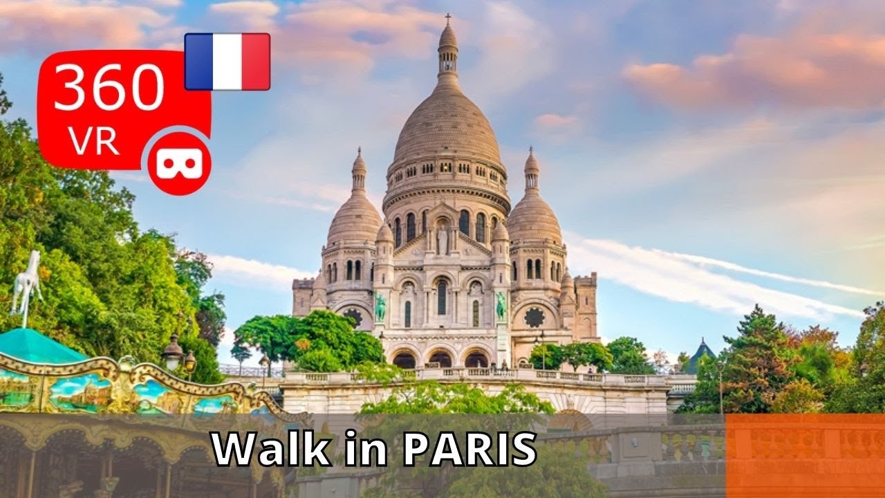 360° views of France : Today a walk in Paris 1/2