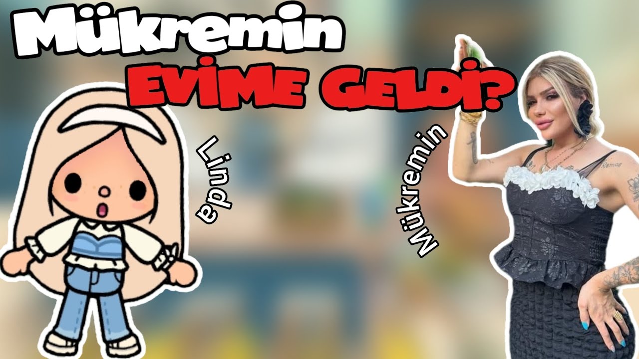 TOCA WORLD MÜKREMİN EVİME GELDİ??|toca Life Türkçe 