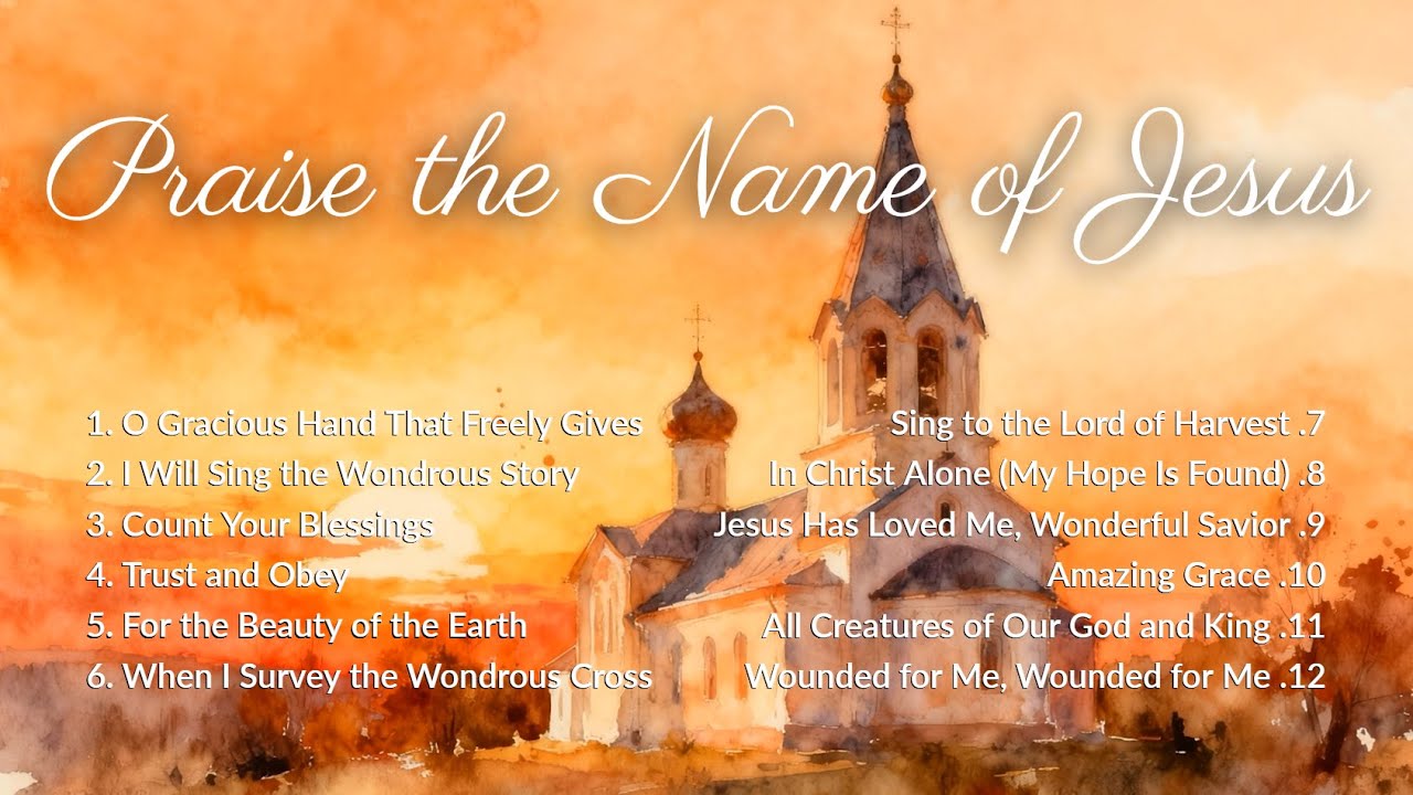 Americana Gospel Music | Praise the Name of Jesus ✝️ | Best Modernized Hymns | Gospel Today †