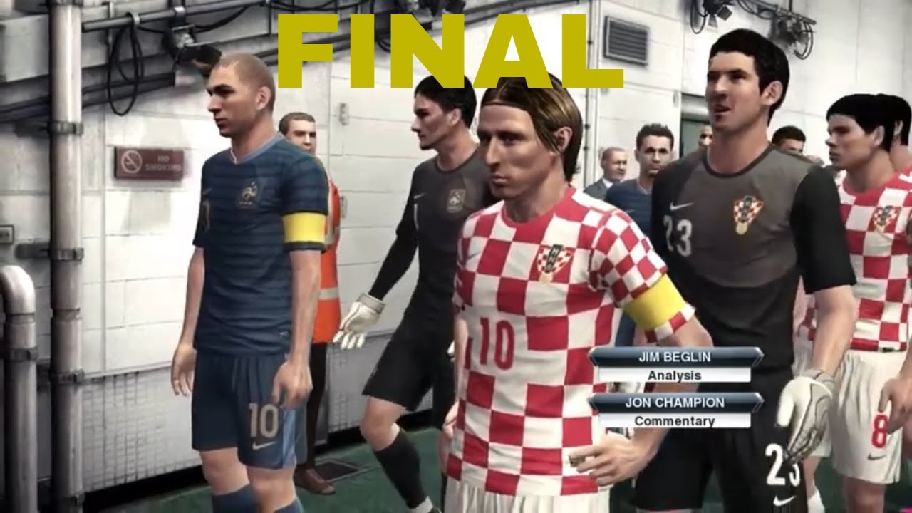PES 13: PRO EVOLUTION SOCCER  French vs Croatia  SUPERSTAR MODE) International cup Final