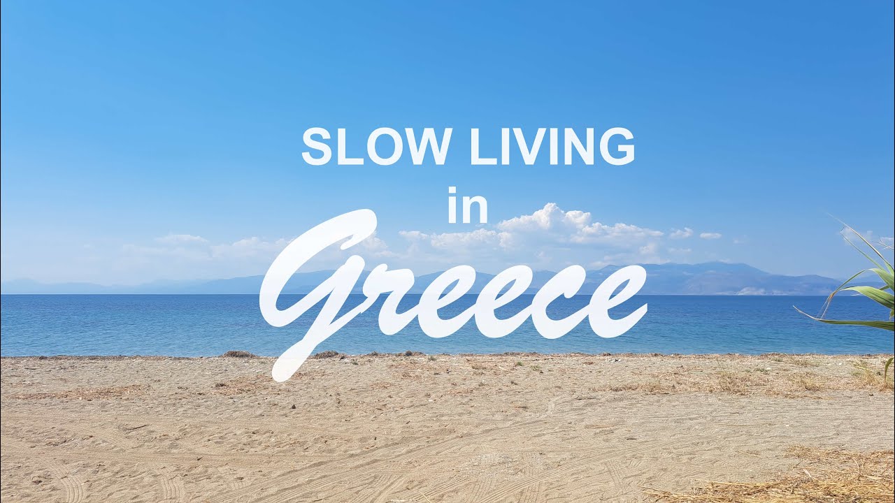 A slow summer day in Greece🇬🇷 Slow living in Greece 🌊a vlog of a very hot summer day 🔥 asmr