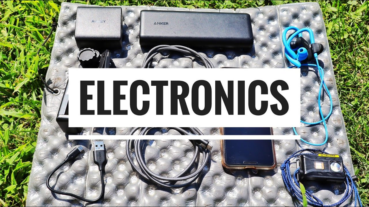Post Appalachian Trail Thru Hike - Electronics