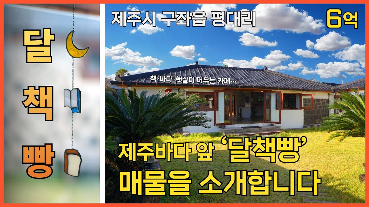 이 가격에 이런 입지는 다시는 안 나옵니다… 제주도 평대리 핵심 카페 달책방 매매   |    #제주도부동산 #제주도카페 #제주도상가