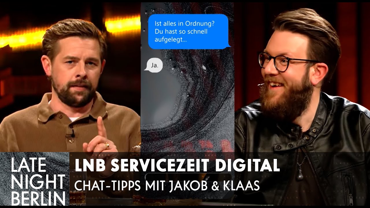 Jakob macht den Chat-Führerschein | LNB Servicezeit Digital | Late Night Berlin | ProSieben