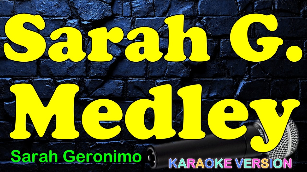 SARAH G. MEDLEY  - Sarah Geronimo