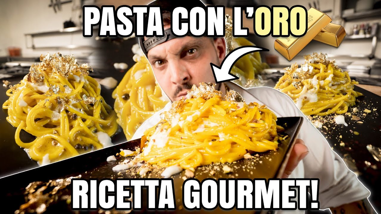 SPAGHETTI con L'ORO ho inventato la ricetta da ricchi che possono fare tutti!