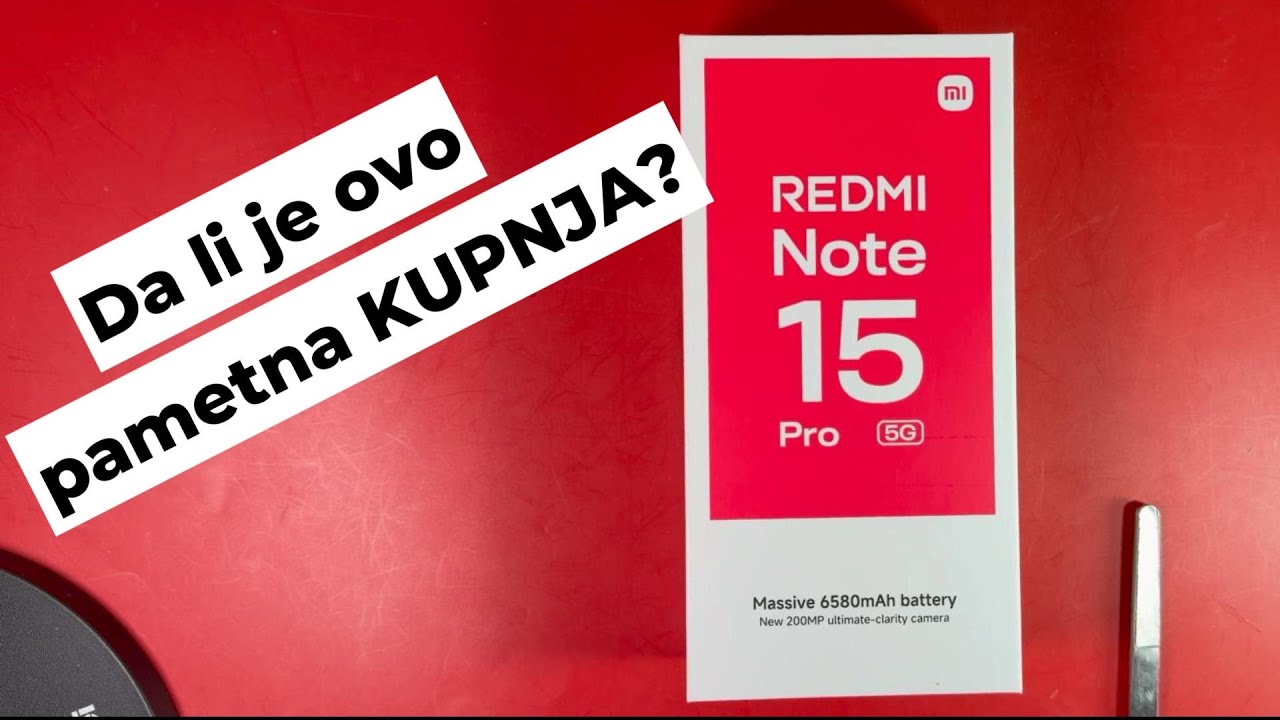 Redmi Note 15 Pro - Ovaj Telefon ce se prodavati MASOVNO !
