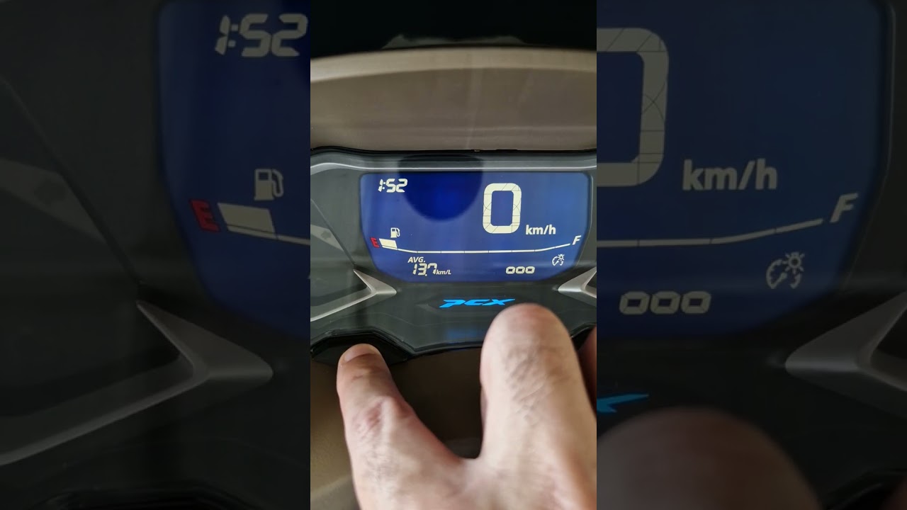 Relógio da PCX 2025