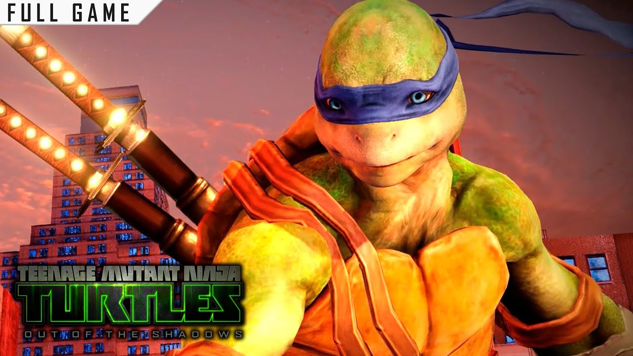 Teenage Mutant Ninja Turtles: Out of the Shadows | PC | Full Game (Story + Arcade Mode)