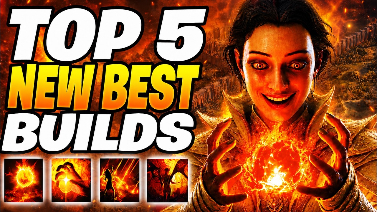 TOP 5 BEST BUILDS IN POE 2 0.5! Path of Exile 2 0.5 Builds | POE 2 Builds (NEW META)