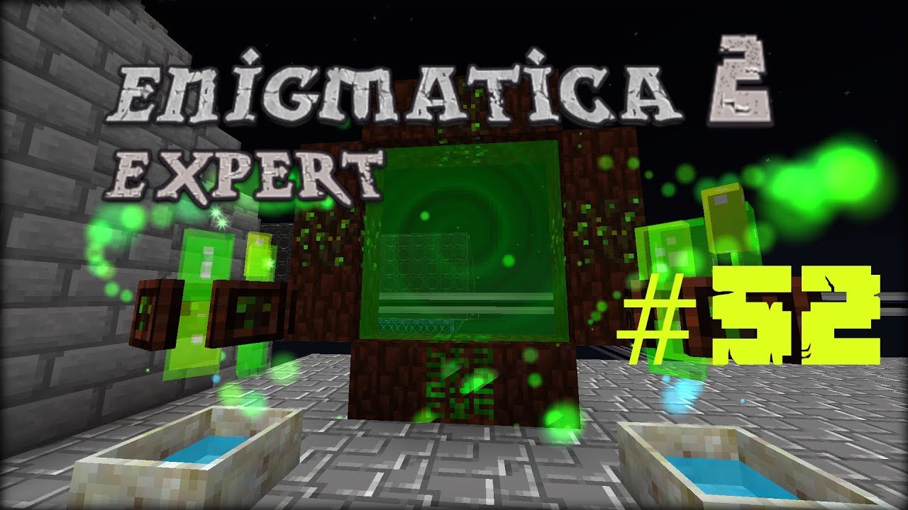 Minecraft 1.12.2 Enigmatica 2 Expert Mode Skyblock #52 Botania Elven Portal