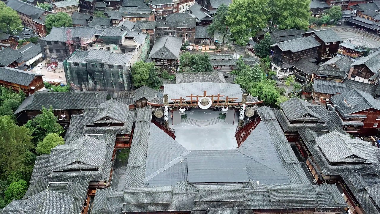 貴州西江、千戶苗寨(航拍4K)
