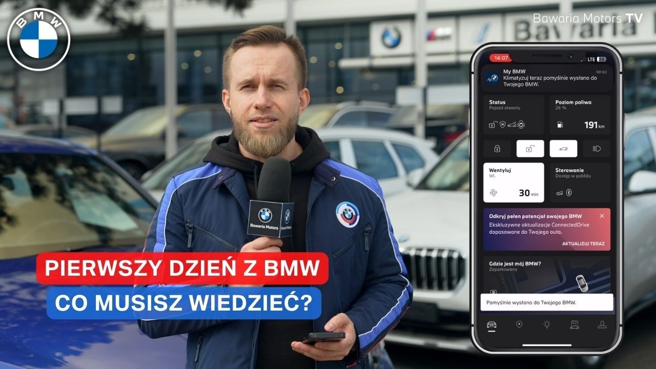 Pierwszy dzień z BMW | Co musisz wiedzieć?